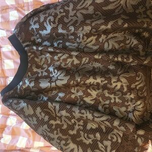 Chocolate Lace Skirt By Onion-Whitney Mero